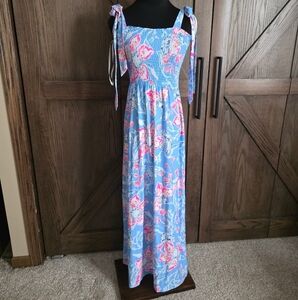 NWT Lilly Pulitzer Kailua Bahamian Rhapsody Maxi Dress